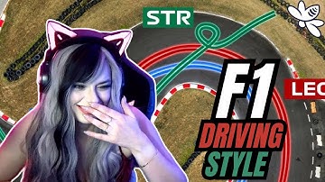 Reacting to Every F1 Driving Style Explained | Girl React