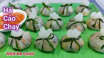 Cách Làm HÁ CẢO CHAY Cho Ngày Tết Thêm Ngon |Món Chay Ngon Bà Mẹ Quê