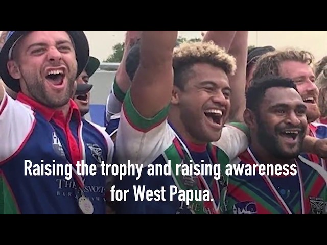 Wan Papua Warriors / West Warriors win the London 9's - Sport for Free West Papua class=