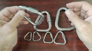 MarineNow 316 Stainless Steel Delta Quick Links