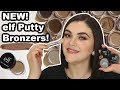 NEW elf Putty Bronzers Review and Swatches! 🙌