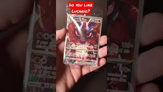 Lucario VSTAR Sword & Shield promo #shorts #viral