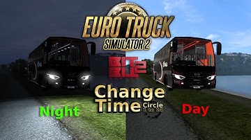 Verander de tijd van de dag met één eenvoudig commando in Euro Truck Simulator 2