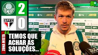 Capa do vídeo: VEJA O QUE BRUNO FUCHS FALOU NA ZONA MISTA APÓS PALMEIRAS 2 X O SÃO PAULO