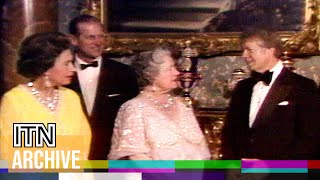 Queen Elizabeth II Hosts Jimmy Carter at Buckingham Palace (1977)