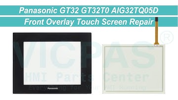 Panasonic AIG32TQ05D HMI Touch Panel Overlay Repair