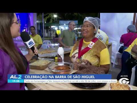 Festa de São Joaquim e Sant’Ana começa na Barra de São Miguel - 17/07/2026