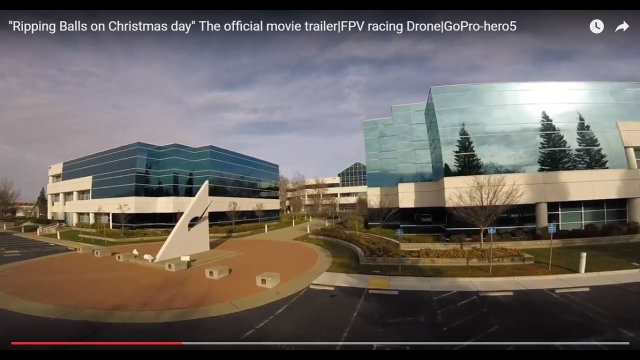 "Ripping Balls on Christmas day" The official movie trailer|FPV racing Drone|GoPro-hero5
