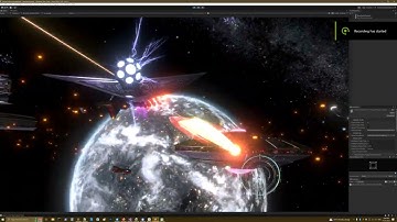 2023.11.25 UFO Mothership Particle Beam Fire Tests [Unity / VFX Graph]