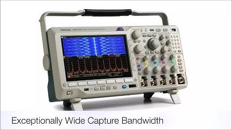 MDO3000 Exceptionally Wide Capture Bandwidth