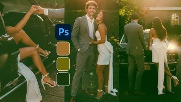 Photoshop Tutorials | Dark Moody Green Orange Color Grading in Photoshop CC 2025| Free Preset