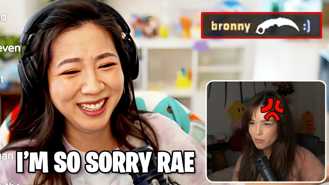 Valkyrae can't believe Fuslie knife her | Knife Kills Compilation