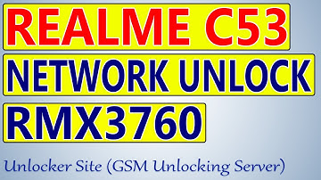 Realme C53 RMX3760 Network Unlock | New Method | 100% Working