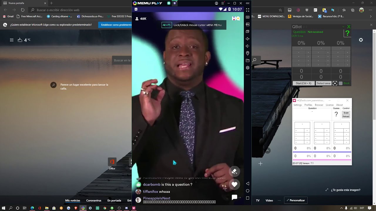 HQ Trivia 12/20/2020 EASY GAME $0.76