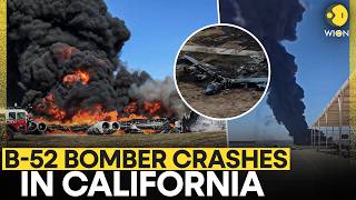 B 52 Bomber Crash LIVE: B-52 bomber Crash At Edwards Air Force Base In California Kills 8 People