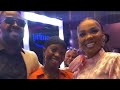 TAAOOMA SNUBS JAMES BROWN AS SHE GREETS IYABO OJO AND FEMI ADEBAYO AT FUNKE AKINDELE’S PREMIERE