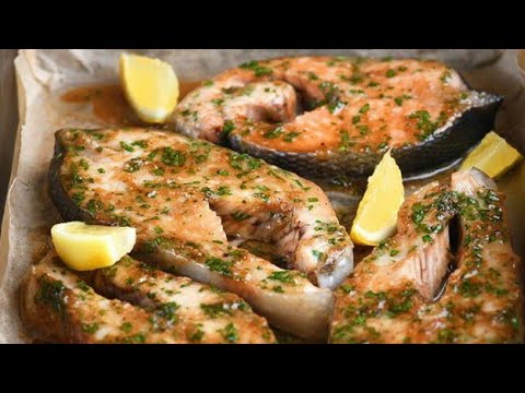 СОЧНАЯ #СЕМГА В ДУХОВКЕ.🐟🍋 РЕЦЕПТ ВКУСНОГО | #shorts #семга #стейксемги #рыбное #менюнановыйгод2022