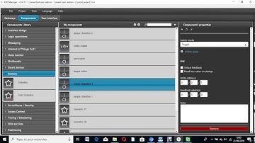 Configuration et programmation sur ETS5 de KNX vidéo 1