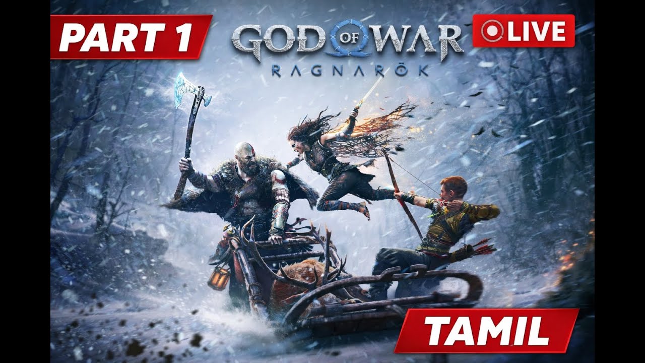 GOD OF WAR RAGNAROK PC GAMEPLAY PT.1