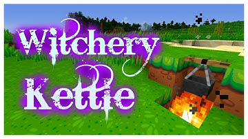 How to make a Witches Kettle - Minecraft Witchery