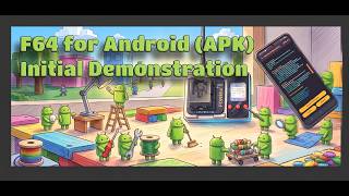 F64 for Android (APK) Initial Demonstration #f64 @thefonefix screenshot 1