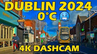 Dublin 4K Dashcam Driving Tour Ireland 2023