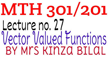 MTH301/201 lecture 27 |Education World| Kinza Bilal