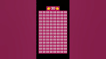 can you find this 30 number?#numberchallenge #likeandsubscribe #youtubeshorts #shortvideo