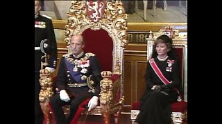 King Harald V sworn in as king of Norway