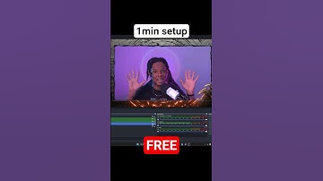 SNELSTE Stream Overlay-instelling voor OBS. #streaming #streamtips #obsstudio