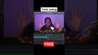 FASTEST Stream Overlay Setup for OBS. #streaming #streamtips #obsstudio