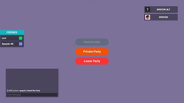 Advanced Party System V1.0 Preview