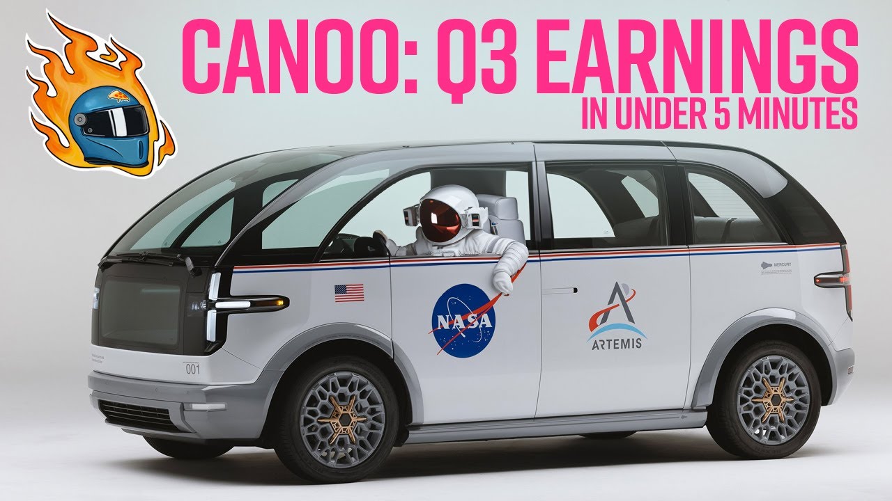 Canoo Q3 2023 Earnings Call in Under 5 Minutes. YouTube