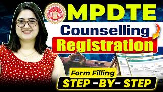 🚨 MPDTE B.Tech Registration 2026 | Complete Form Filling Step-by-Step #mpdte #btech #fullguide