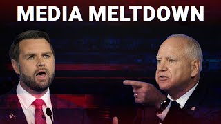 MSNBC, CNN in meltdown after being forced to admit Walz lost the debate
