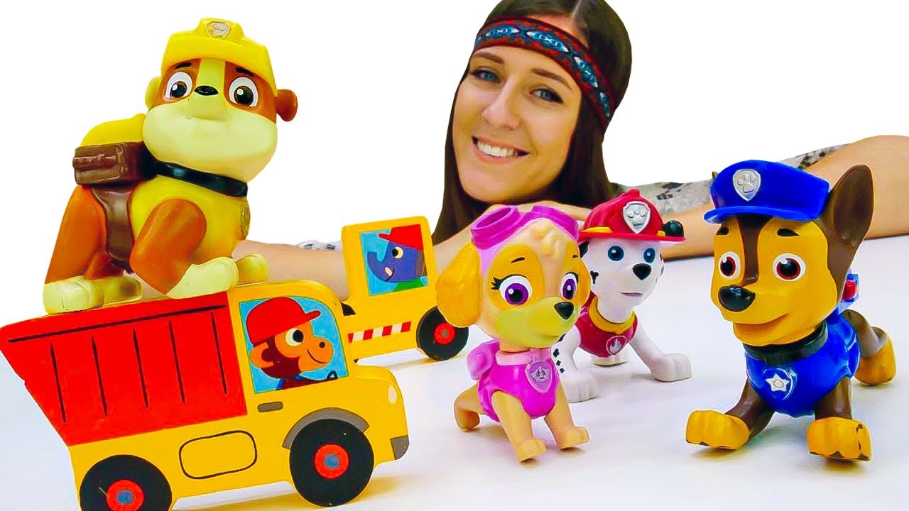 🚜🐾 Guardería Infantil con la Patrulla Canina y Máquinas de Construcción