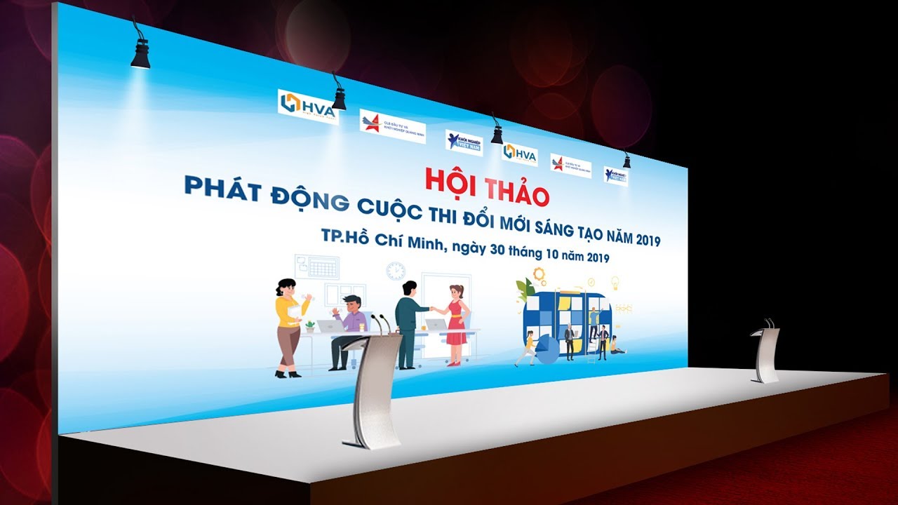 Hướng dẫn thiết kế Backdrop bằng illustrator | Hai Thanh Design - YouTube