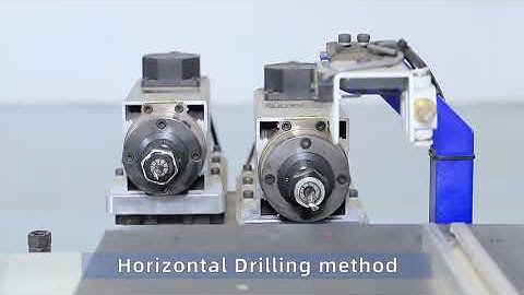 CNC double spindle side drilling machine