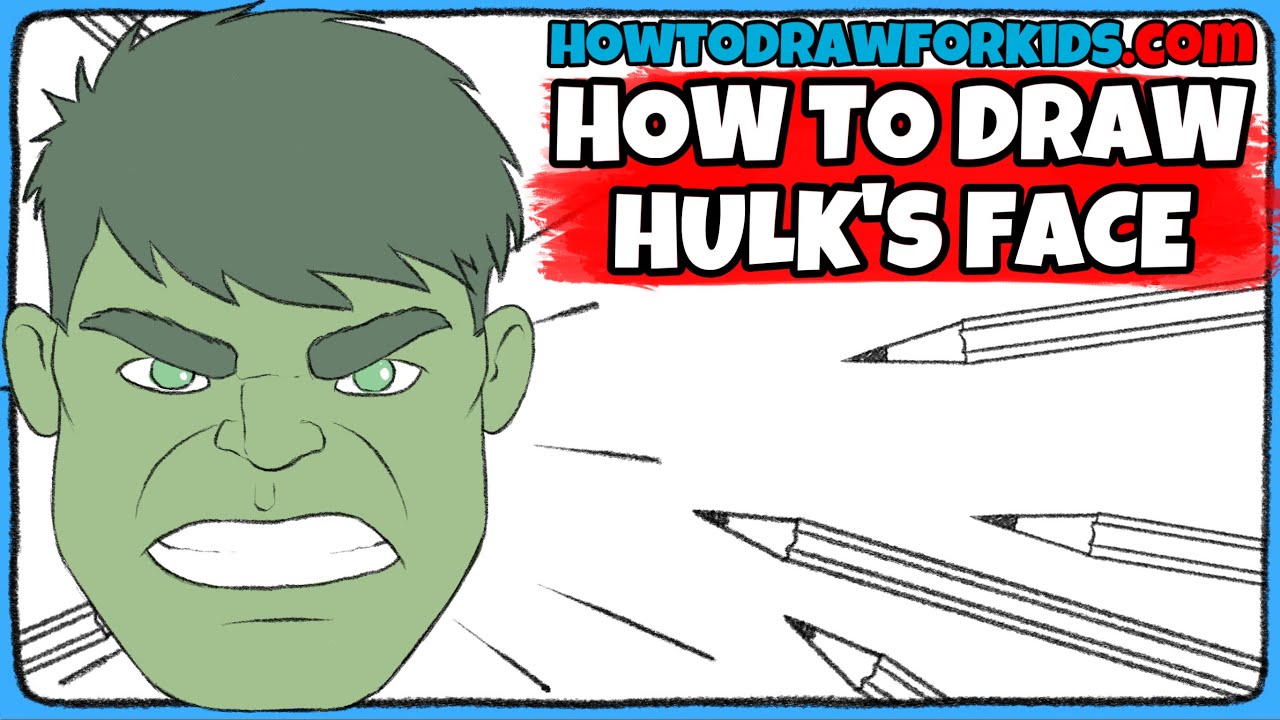 Drawing #Hulk (PROCESS / TUTORIAL) #Drawing — Steemit