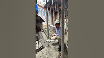 Lưu Ý Quan Trọng Khi Đổ Bê Tông Cầu Thang - Xây Nhà Trọn Gói LACO #shorts