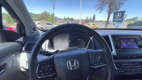 JC How to enable and disable the Road Departure Mitigation system in a 2020 Honda Pilot