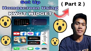 Set up Homescreen Using KWGT WIDGET (Redmi) screenshot 5