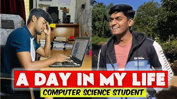 A Day in the Life of a Chill Computer Science Student✅