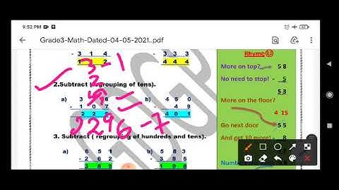 Grade 3 Math Dated 04 05 2021