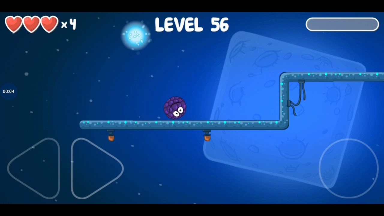 Red ball 4 level 56 with gold medal