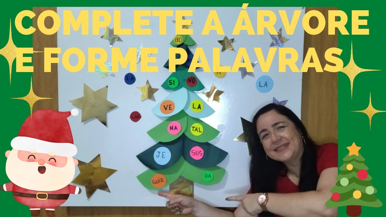 🟡COMPLETE A ÁRVORE E FORME PALAVRAS - EDUCAÇÃO INFANTIL - YouTube