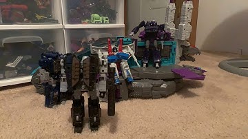 Transformers stop motion: Bumblebee Deleted scene: Megatron scene aftermath of Optimus escapes.