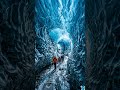 Blue ice cave #subscribe #chatgpt #fypシ #fypシ゚viral #telugufacts