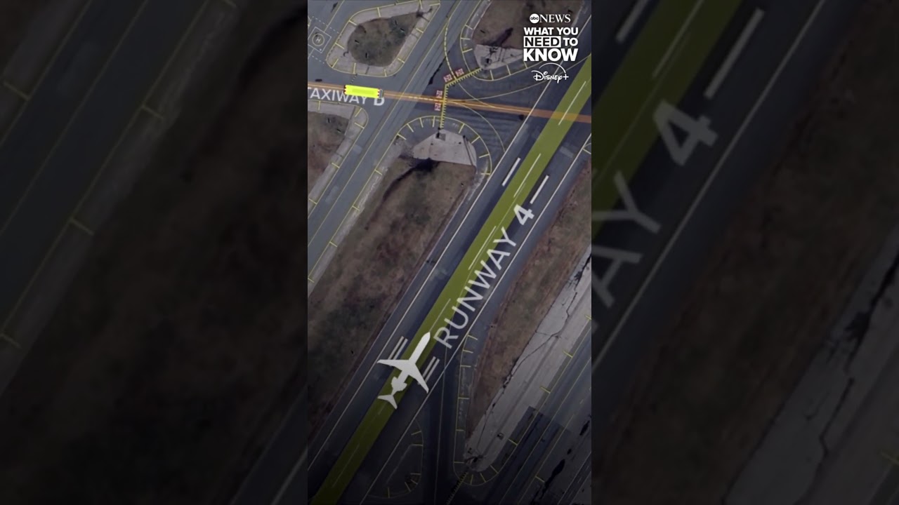 Surveillance video shows moment Air Canada plane hit fire truck at LaGuardia Airport