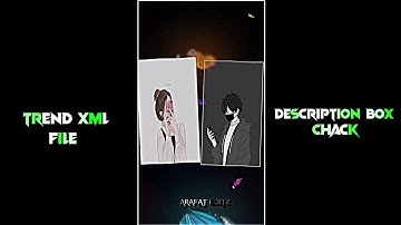 New Trend Gf Bf Couple Xml Alight Motion! New Gf Bf Couple Xml File @ArafatEditz.